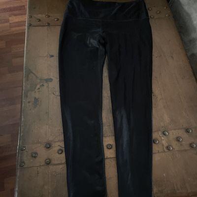 NOLI Liquid Black Shiny Leggings Size Small